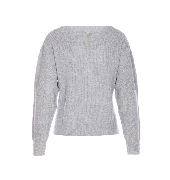 25FW 리우조 스웨터 CF5245MS019 02056 Grey - LIU JO