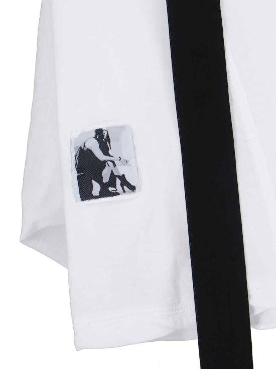 25FW 다크쉐도우 반팔 티셔츠 DS02E7201 BH 11 White - DRKSHDW