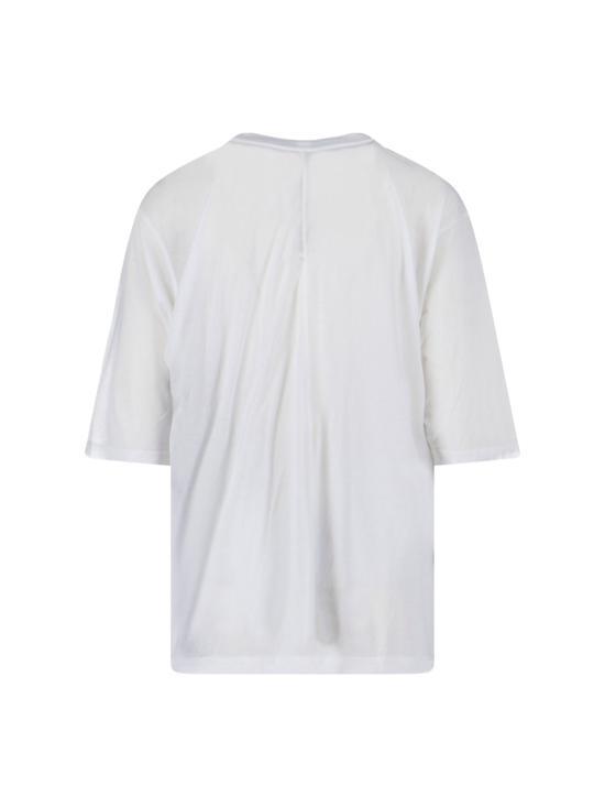 25FW 다크쉐도우 반팔 티셔츠 DS02E7201 BH 11 White - DRKSHDW