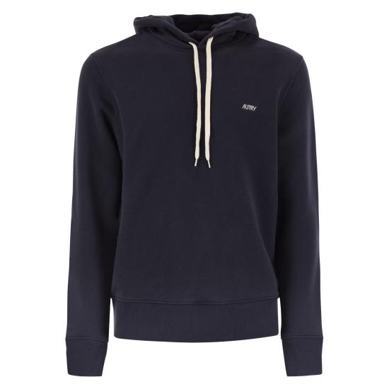  오트리 집업 니트 HOPM BLUE