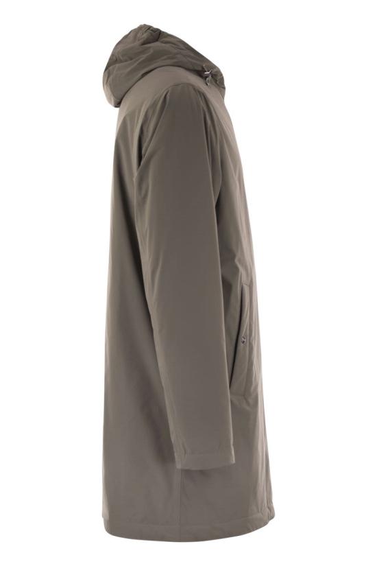 25FW 에르노 포넨테 트래블 나일론 리조트 파카 PA00030UR12387SZ 2700 TURTLEDOVE - HERNO