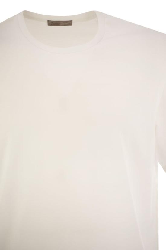 25FW 에르노 반팔 티셔츠 JG00031UR52052 1000 WHITE - HERNO