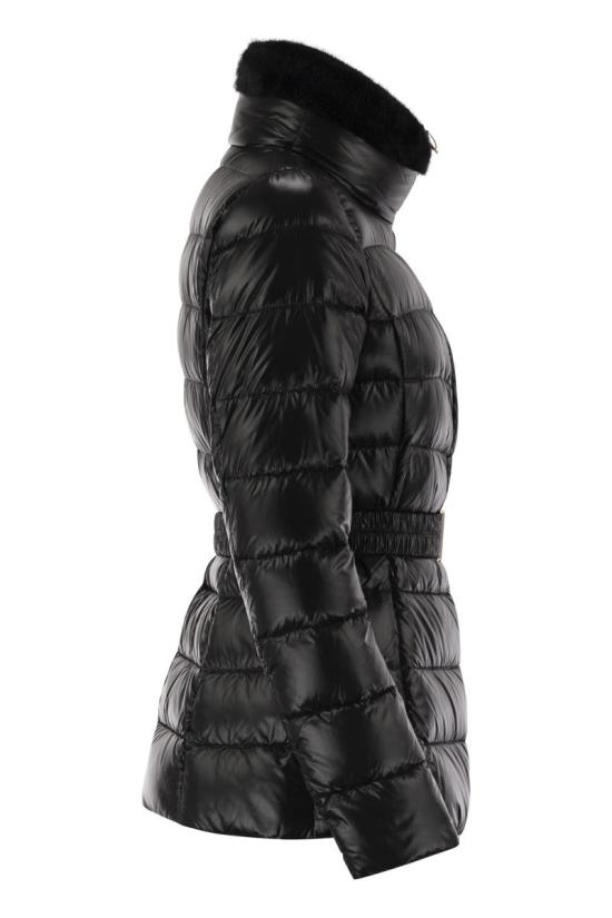 25FW 에르노 클라우디아 쇼트 다운 자켓 PI0485DICM0512017Z 9300 BLACK - HERNO