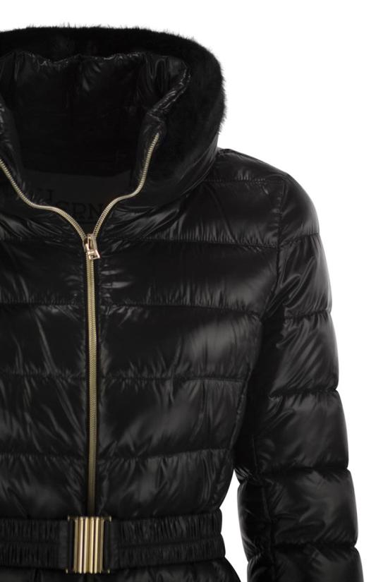 25FW 에르노 클라우디아 쇼트 다운 자켓 PI0485DICM0512017Z 9300 BLACK - HERNO