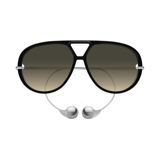 25SS 보테가베네타 선글라스 BV1273S 010 BLACK SILVER BROWN - BOTTEGA VENETA