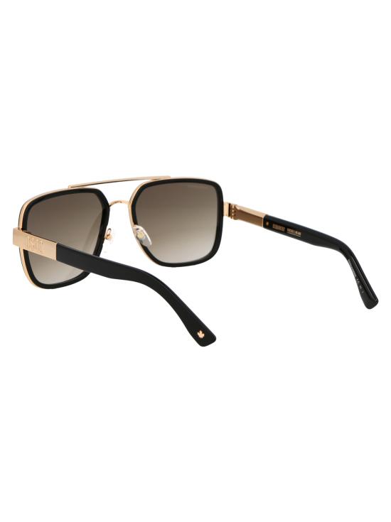  디스퀘어드2 선글라스 D2 0060S RHLHA GOLD BLACK - DSQUARED2