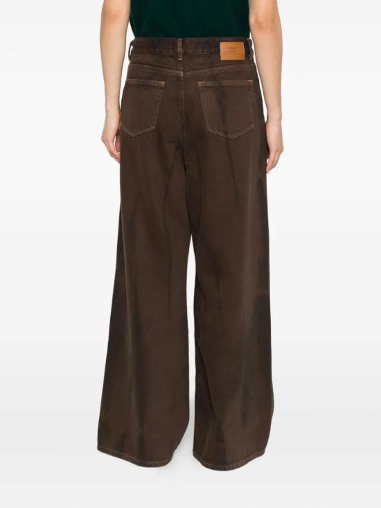 25FW 가니 오버다이드 헤비 데님 베기 팬츠 J1737 979 BROWN - GANNI