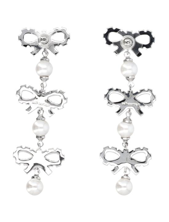 25FW 셀프 포트레이트 이어링 PF25613EP PEARL SILVER - SELF PORTRAIT