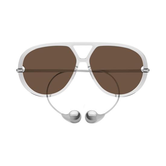 25SS 보테가베네타 선글라스 BV1273S 009 GREY SILVER BROWN - BOTTEGA VENETA