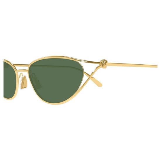  보테가베네타 선글라스 BV1330S 004 GOLD GREEN - BOTTEGA VENETA
