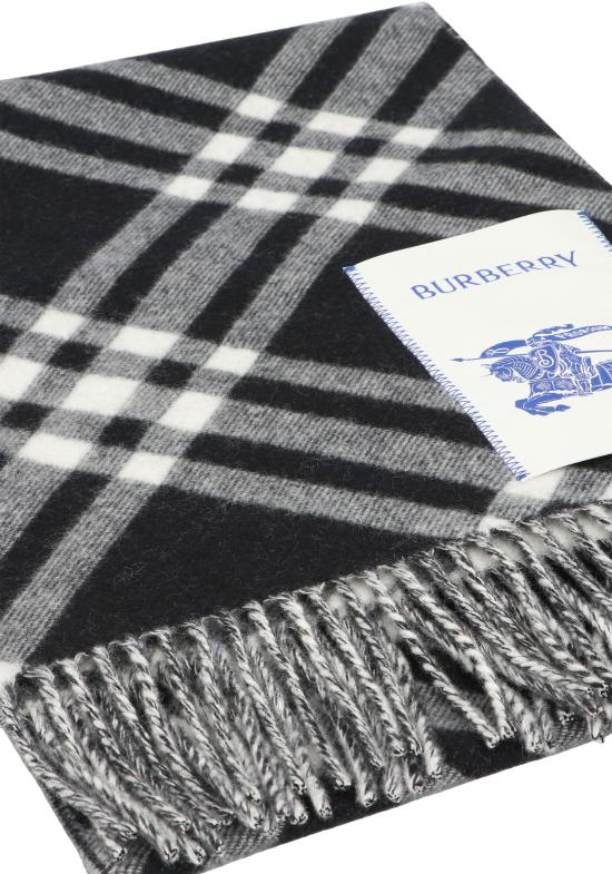  버버리 체크 캐시미어 스카프 8099650162665A1189 black - BURBERRY