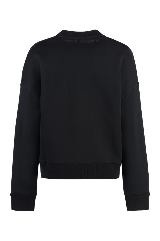  알렉산더 맥퀸 스웨터 777196QLAC81000 black - ALEXANDER MCQUEEN