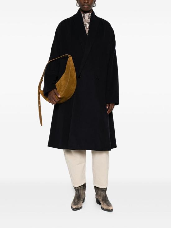 25FW 이자벨마랑 Elise 코트  MA0466FAC3D03IBKMD BLACK - ISABEL MARANT