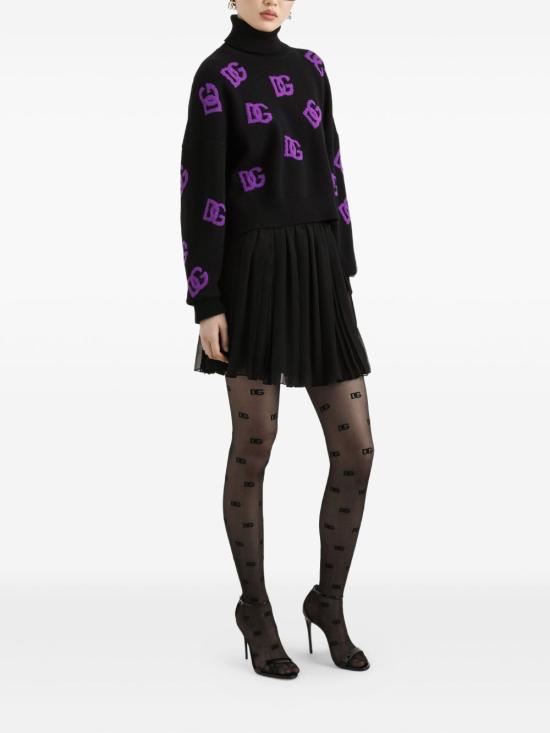 25FW 돌체앤가바나 터틀넥 FXW04TJCVYXN9867 BLACK - DOLCE & GABBANA