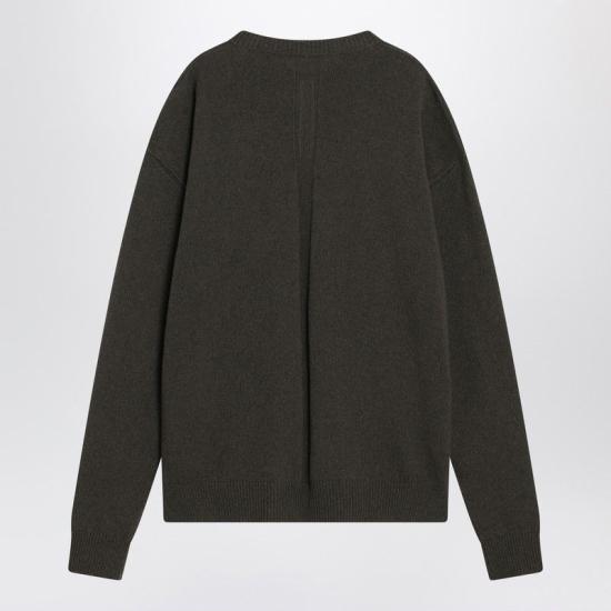 25FW 릭 오웬스 긴팔 티셔츠 RU02E1684 WSBR25 GREEN - RICK OWENS