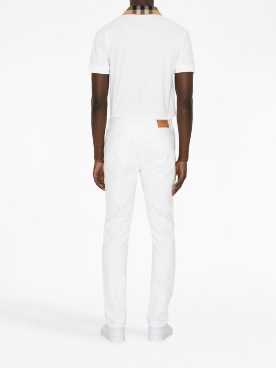 26SS 버버리 코튼 폴로 셔츠 8071621 White - BURBERRY