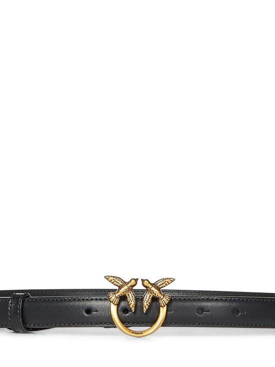 26FW 핑코 레귤러 벨트 100143A0F1Z99Q Black - PINKO