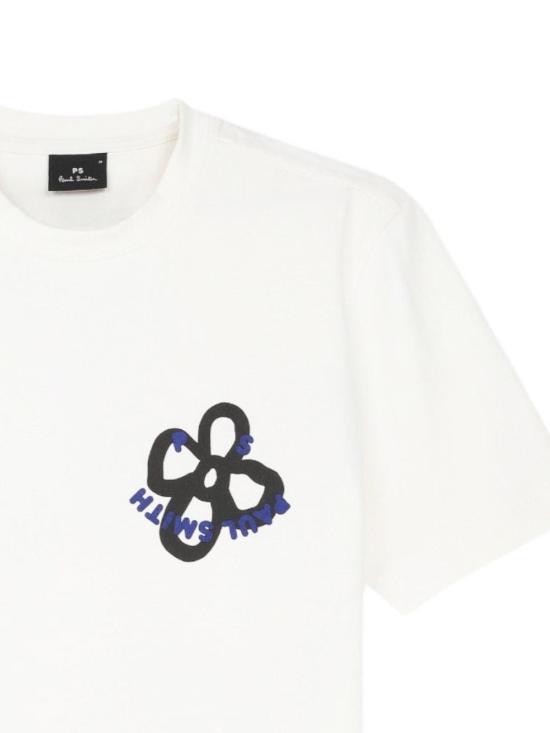 25FW 폴 스미스 반팔 티셔츠 M2R965XNP482502 White - PAUL SMITH