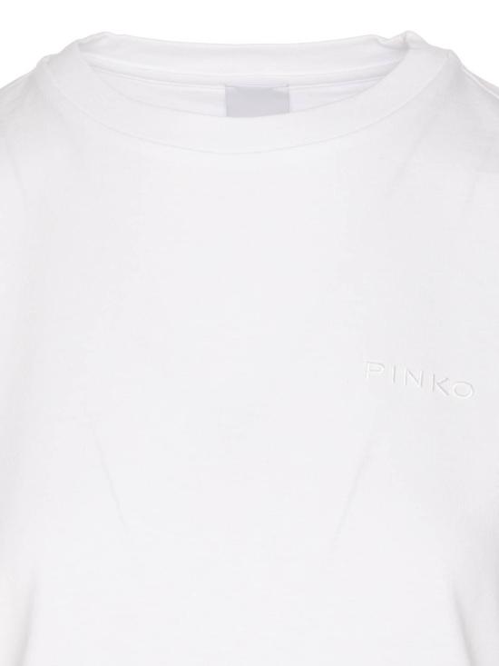 25SS 핑코 반팔 티셔츠 101752A2HNZ04 White - PINKO