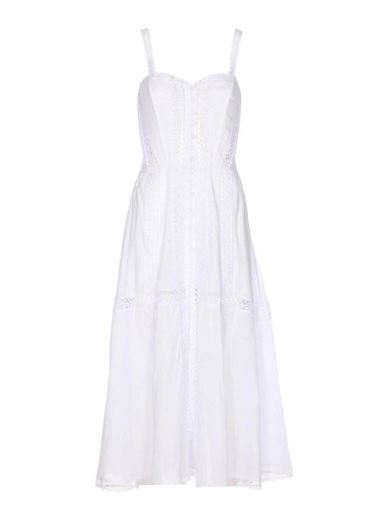 25SS 차로루이즈 미디 스커트 251620WHITE White