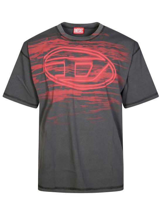 25FW 디젤 반팔 티셔츠 A186530AGCA 9AW