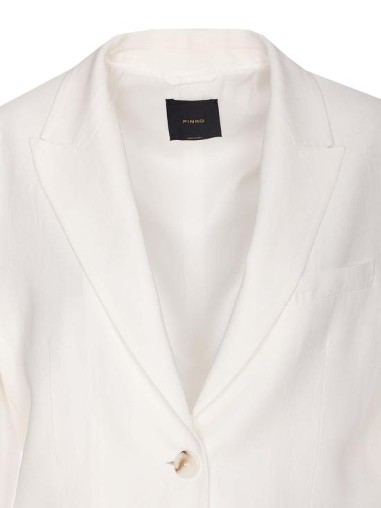 26SS 핑코 자켓 104944A2FAZ05 White - PINKO