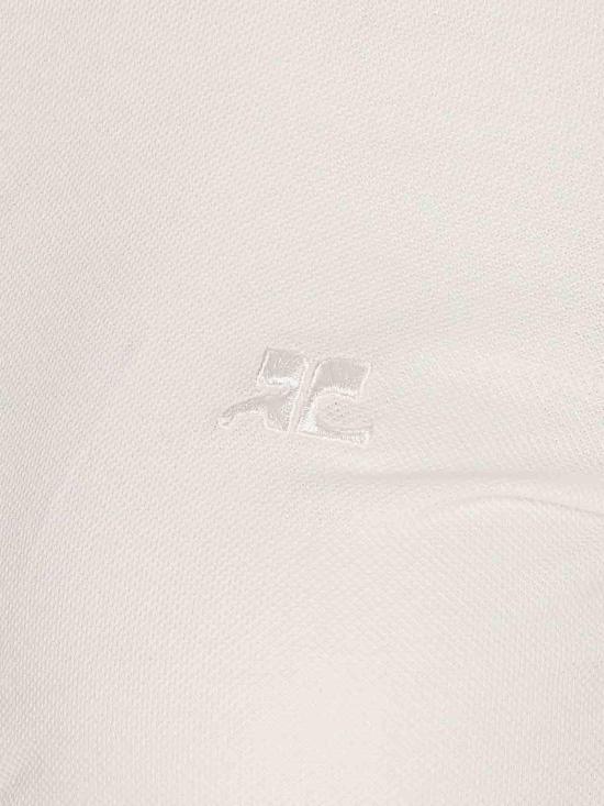 쿠레쥬 폴로 티셔츠 225JPO048JS01930001 White - COURREGES