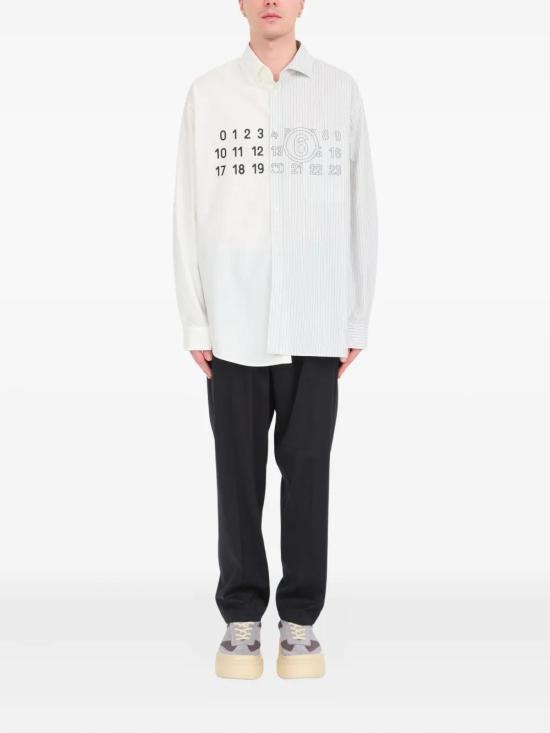 25FW MM6 메종마르지엘라 긴팔 셔츠 SH0DT0025MTN085 961 - MM6 MAISON MARGIELA
