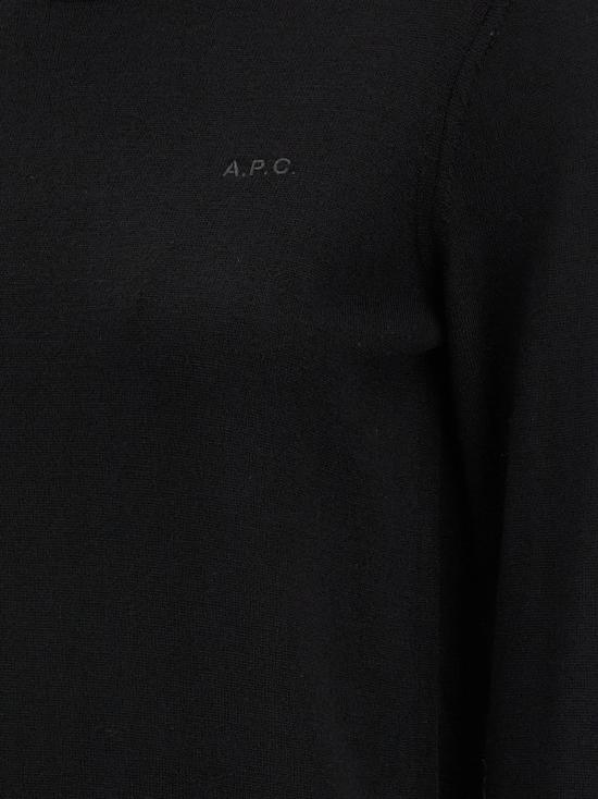 24FW 아페쎄 터틀넥 WVAWMF23322LZZ Black - A.P.C.