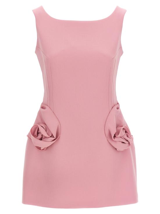 25FW 마그다뷰트림 숏 원피스 144725PINK Pink