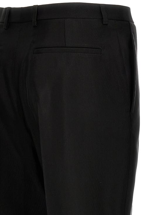  생로랑 스트레이트 팬츠 774421Y6D381000 Black - SAINT LAURENT
