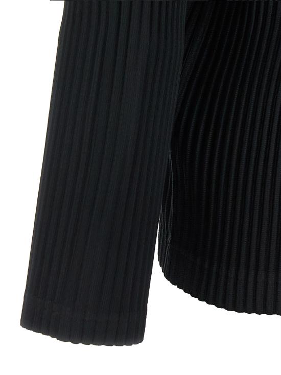 26SS 옴므 플리세 이세이 미야케 긴팔 티셔츠 HP58JK52115 Black - HOMME PLISSE' ISSEY MIYAKE