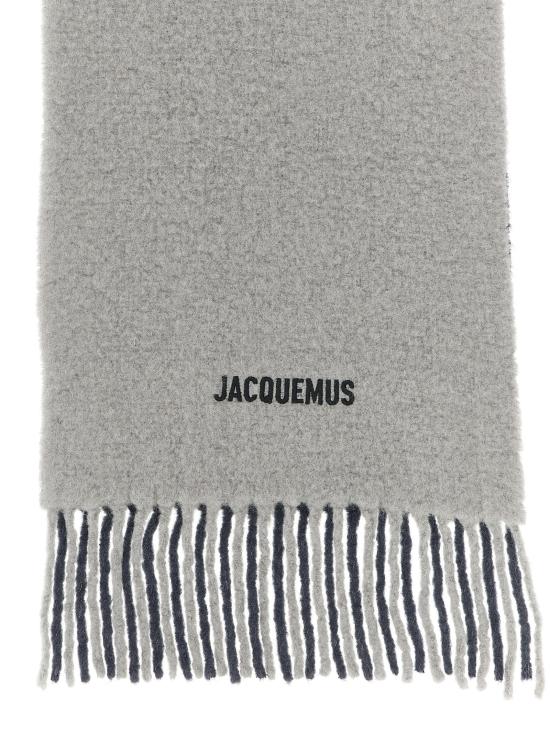 26FW 자크뮈스 머플러/스카프 23HACU00574AOT4032915 Gray - JACQUEMUS