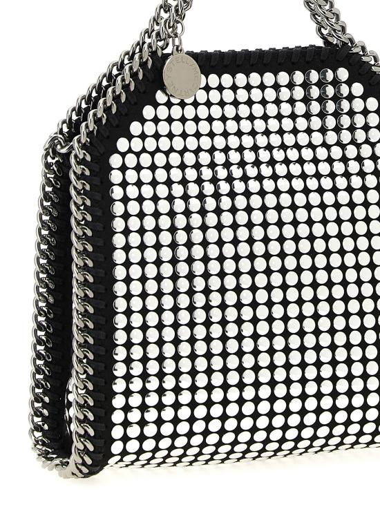 25FW 스텔라 맥카트니 토트백 타이니 팔라벨라 핸드백 블랙 - STELLA MCCARTNEY
