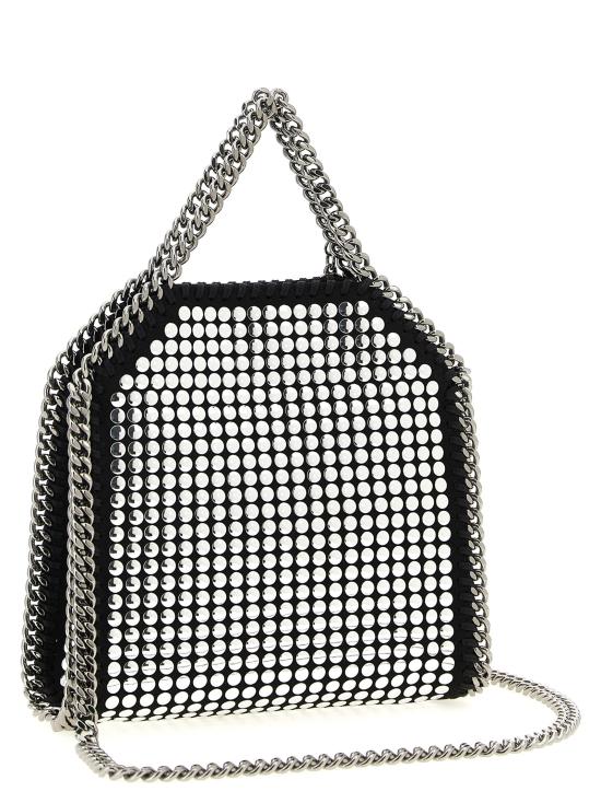 25FW 스텔라 맥카트니 토트백 타이니 팔라벨라 핸드백 블랙 - STELLA MCCARTNEY