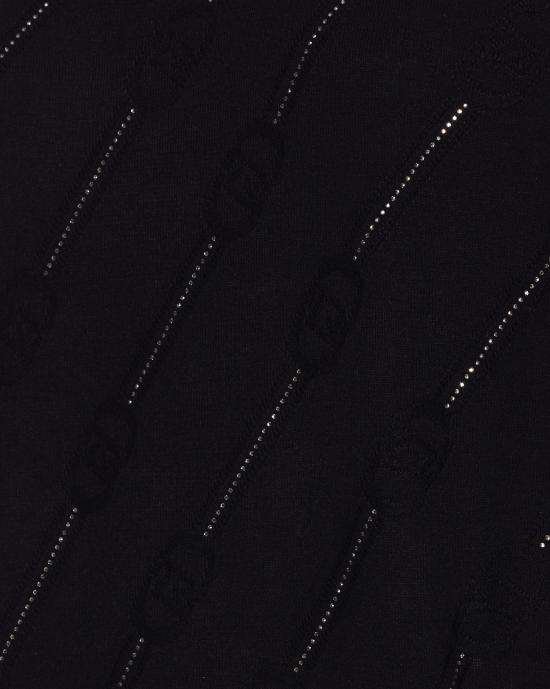 25FW 리우조 긴팔 티셔츠 TF5206MS63L 03N66 Black - LIU JO