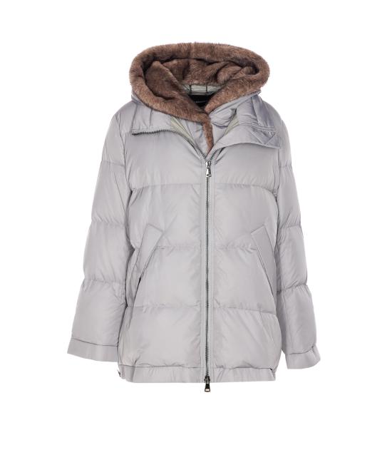 25FW 루 안드레아 패딩 YZ2040502LGRE SILVER GREY Grey