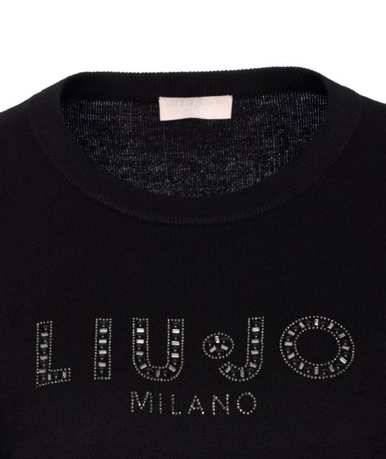 25FW 리우조 스웨터 TF5248MS63L 22222 Black - LIU JO