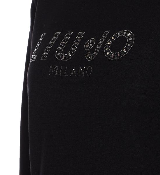 25FW 리우조 스웨터 TF5248MS63L 22222 Black - LIU JO