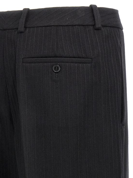  생로랑 스트레이트 팬츠 796137Y1J321000 Black - SAINT LAURENT