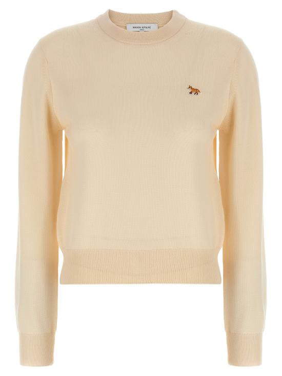 25FW 메종키츠네 베이비 폭스 메리노 레귤러 점퍼 PW00801KT11810306 Beige