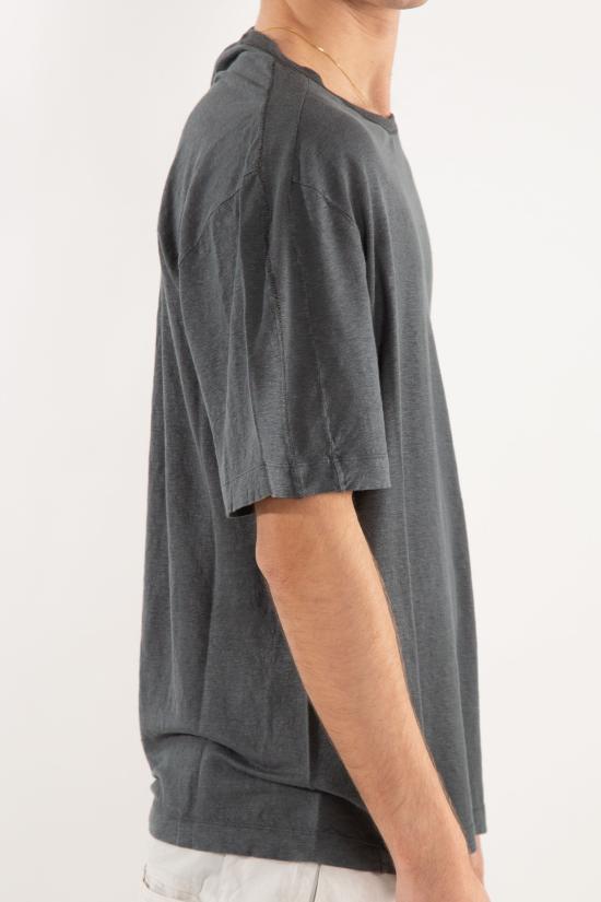 25SS 트렌짓 반팔 티셔츠 CFUTRZ3380 U12 Grey - TRANSIT