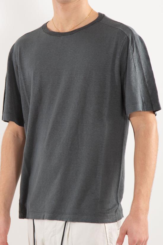 25SS 트렌짓 반팔 티셔츠 CFUTRZ3380 U12 Grey - TRANSIT