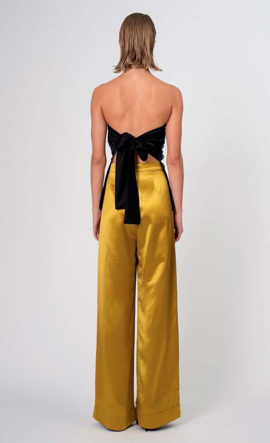  논살란트 레이블 스트레이트 팬츠 논샬란트 라벨 파리 팬츠 오크르 - NONCHALANT LABEL