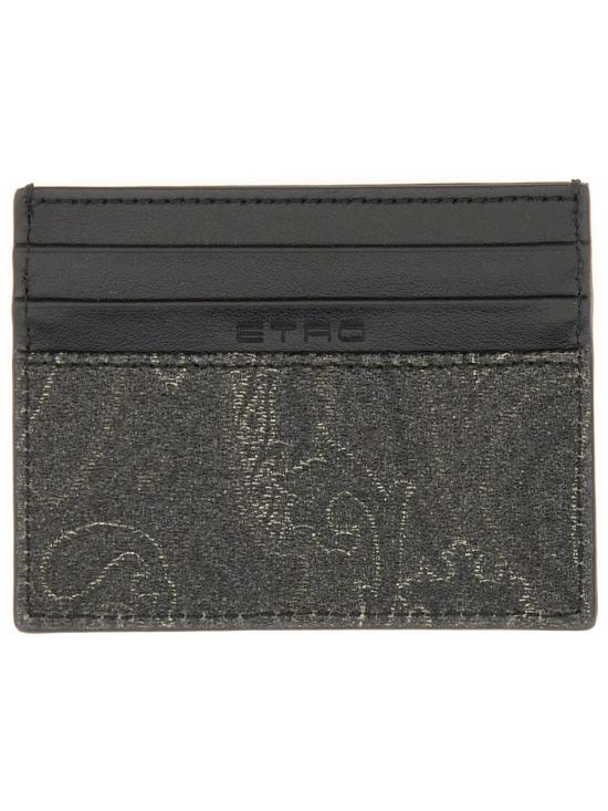 25FW 에트로 명함지갑 MP2E0001AA012N0000 BLACK DOM - ETRO