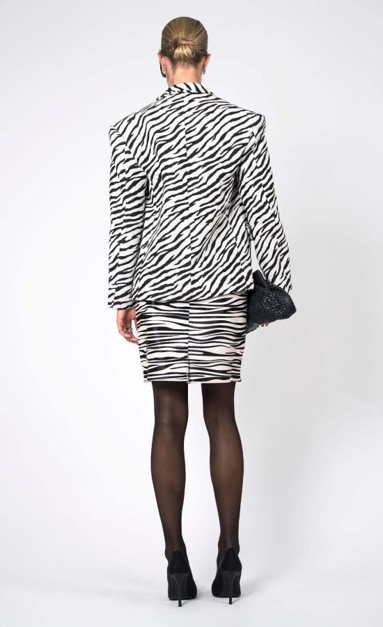  논살란트 레이블 수트 세트 논캐런트 라벨 클레멘스 블레이저 제브라 - NONCHALANT LABEL