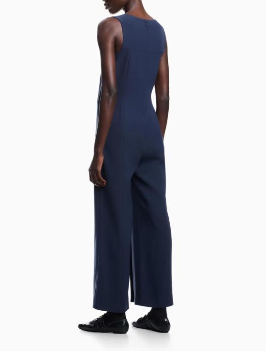 25FW 엠포리오 아르마니 점프수트 EW002742AF10206UB092 CHINA BLUE - EMPORIO ARMANI