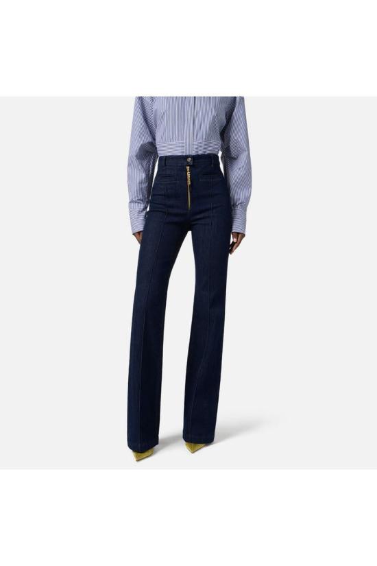 25FW 엘리자베타프랜치 데님 팬츠 PJ05D56E2104 Navy - ELISABETTA FRANCHI
