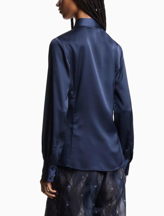 25FW 엠포리오 아르마니 셔츠 EW001950AF15978UB092 CHINA BLUE - EMPORIO ARMANI