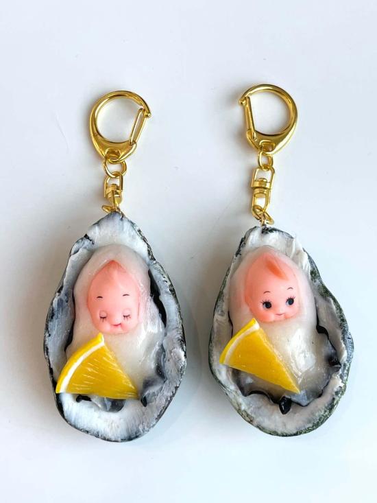  키링 오토나미야 오이스터 큐피 열쇠고리